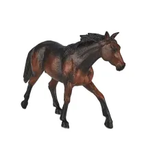 Figurka Ko� Quarter Horse gniady przydymiony