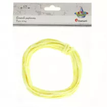 Titanum Sznurek papierowy cytrynowy 5m