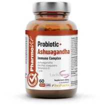 Pharmovit Probiotic+ Ashwagandha - suplement diety 60 kaps.