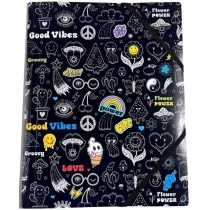 Fresh Teczka A4+ plastikowa z gumk� Good Vibes