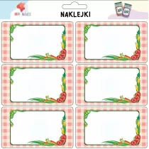 All4Kids Naklejki na przetwory Warzywa