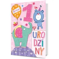 Pan Dragon Karnet B6 Roczek S�onik i mi� K.B6-1827