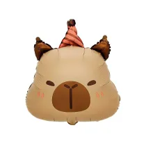 Godan Balon foliowy Kapibara urodzinowa g�owa 48x38cm