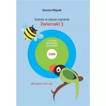 Sukces w nauce czytania. Zwierzaki 3 +CD