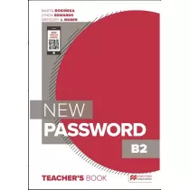 New Password B2. Ksika nauczyciela z kodem do aplikacji MEE
