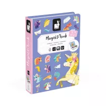 Magnetyczna ukadanka Jednoroec Magnetibook Janod