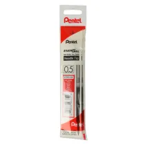 Pentel Wk�ad do cienkopisu kulkowego EnerGel czerwony LRN5-BP3BPL 3 sztuki folia