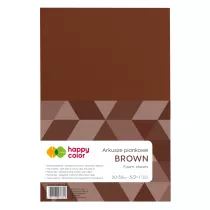 Happy Color Arkusze piankowe, br�zowe, A4, 5 arkuszy 5 szt.