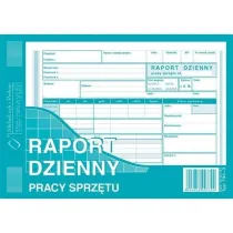 Michalczyk i Prokop Raport dzienny pracy sprz�tu A5 790-3