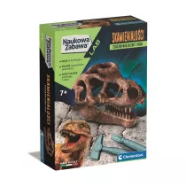 Skamieniaoci. Czaszka wielkiego T-Rexa Clementoni