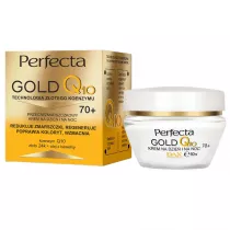 Perfecta Gold krem do twarzy przeciwzmarszczkowy Q10 70+ 50 ml