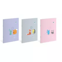 Interdruk Zeszyt A4 Kids Pastel linia kolorowa 32 kartki 10 szt.