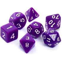 Komplet koci RPG - Matowe - Fioletowe Rebel