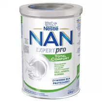 Nestle Nan Expert Total Comfort dla niemowlt w przypadku zaburze trawiennych kolki, zaparcia, ulewania od urodzenia 400 g