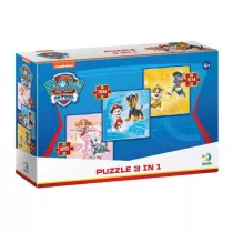 Puzzle 3w1 (25+36+54 el.) Paw Patrol Dodo