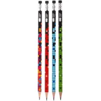 Happy Color, O��wek tr�jk�tny z gumk� 2B - Pixi Blox, 1 szt