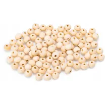 Brewis Koraliki drewniane naturalne 7mm KDN-4