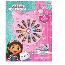 Zestaw do kolorowania mini kredki 12 kolor�w Koci Domek Gabi