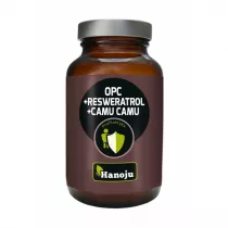 Hanoju OPC + Resweratrol + Camu Camu 500 mg Suplement diety 60 kaps.
