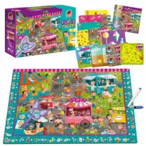 Puzzle edukacyjne 54 el. Detective. Candy Fair Roter Kafer