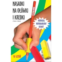 Harmonia Trjktne nasadki na owki i kredki 10 szt.