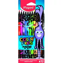 Maped Kredki Colorpeps Monster tr�jk�tne 12 szt.