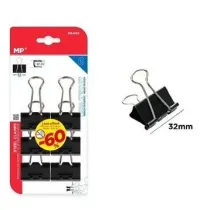 Mp Main Paper Klipsy biurowe 32mm 6 szt