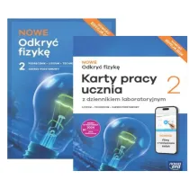 Pakiet NOWE Odkry� fizyk� 2. Podr�cznik i Karty pracy ucznia SMART. Liceum i technikum. Zakres podstawowy