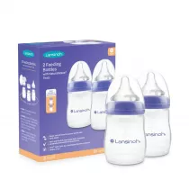 Lansinoh Butelki ze smoczkami NaturalWave 2 x 160 ml