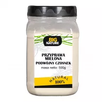Big Nature Przyprawa podwjny czosnek bez soli i chemii 500 g