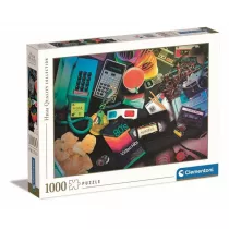 Puzzle 1000 el. High Quality Collection. 80s Nostalgia Clementoni