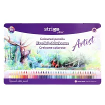 Strigo Kredki owkowe okrge Artist 36 kolorw