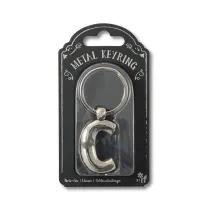 If Silver Letter Keyring - brelok do kluczy litera C