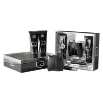 New Brand Extasia Black For Men Woda toaletowa + Woda po goleniu + el pod prysznic + Woda toaletowa 100 ml + 15 ml + 2 x 130 ml