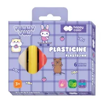 Plastelina Yummy Yum Kapibara 6 kolor�w Happy Color