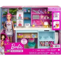 Barbie Cukiernia + Lalka HGB73 Mattel