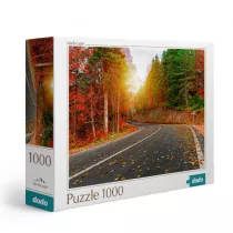 Puzzle 1000 el. Autumn forest. Turkey Dodo