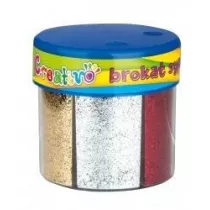 Astra Brokat zoty, srebrny, czerwony, niebieski, zielony, rowy 6x50g