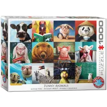 Puzzle 1000 el. �mieszne zwierz�ta, L.Hefferna Eurographics