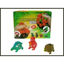Gniotek dinozaur do �ciskania 9cm Hipo