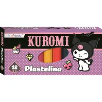 St. Majewski Plastelina 12 kolorw 15g Kuromi