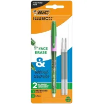 D�ugopis �elowy Illusion 0,7mm zielony 1+2 szt BIC