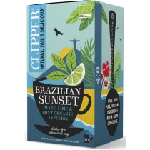 Clipper Herbatka yerba mate z mi�t� i limonk� 20 x 2 g Bio