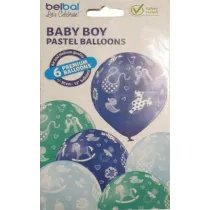 Belbal Balony dla ch�opca 6 szt.