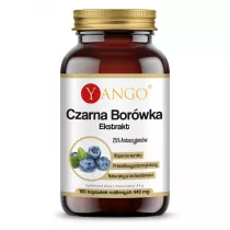 Yango Czarna borwka - ekstrakt Suplement diety 100 kaps.