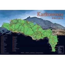 Mapa Zdrapka - Karkonosze polskie