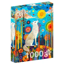 Puzzle 1000 Bia�y stra�nik Enjoy