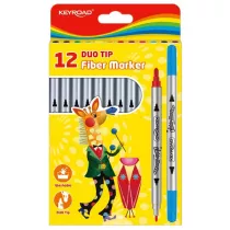 Keyroad Flamastry Duo 12 szt.