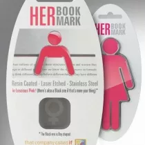 If Metalowa zakadka do ksiki - Her Bookmark
