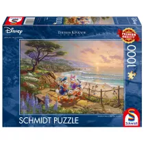Puzzle 1000 el. Kaczor Donald i Daisy, Thomas Kinkade Schmidt